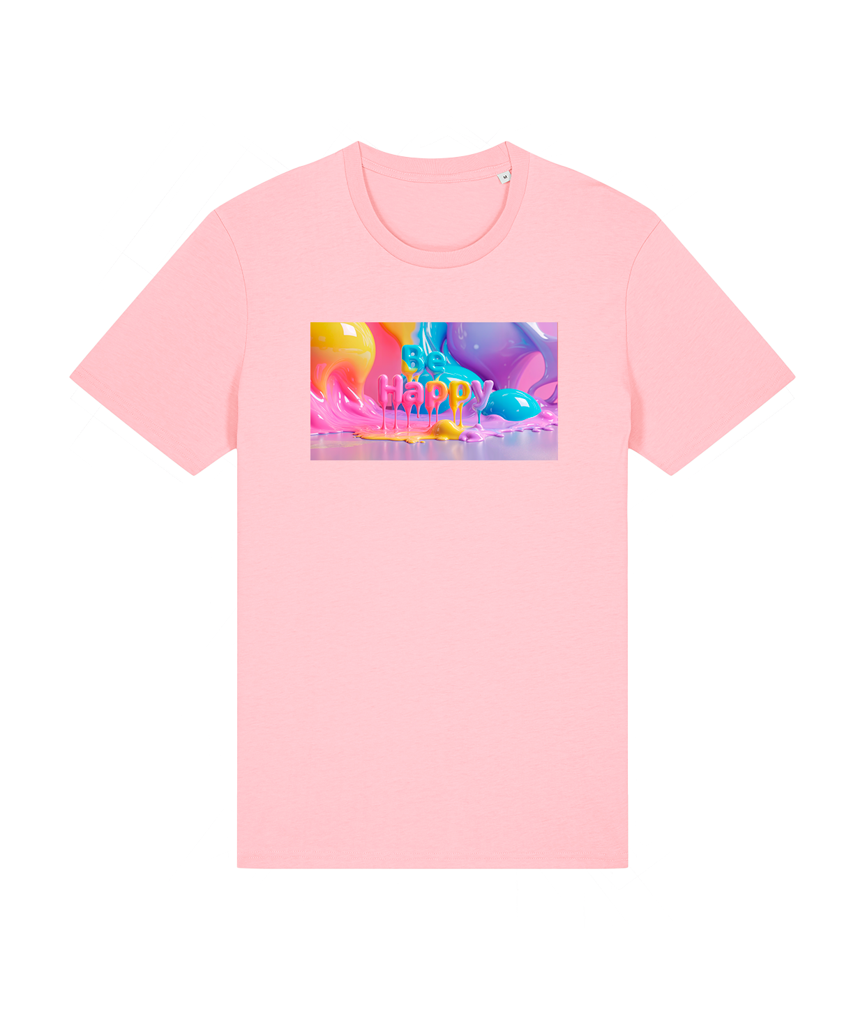 Be Happy, Pink T-shirt