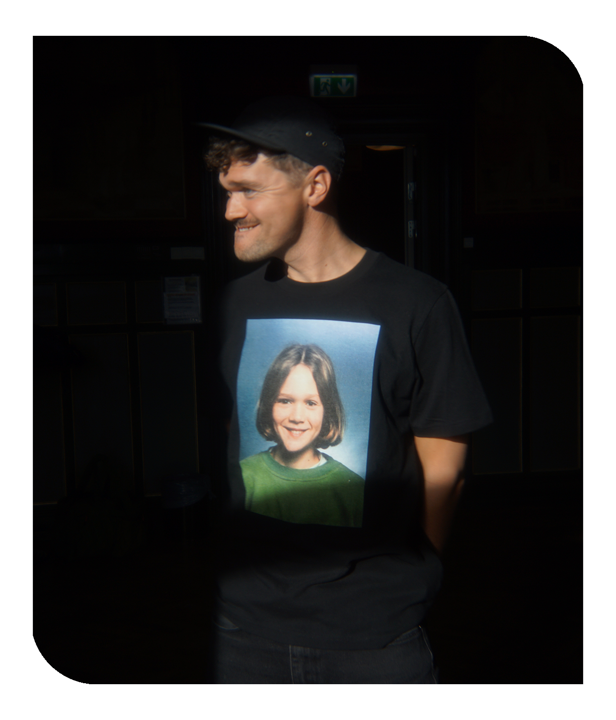 Ruben x Louise, sort t-shirt