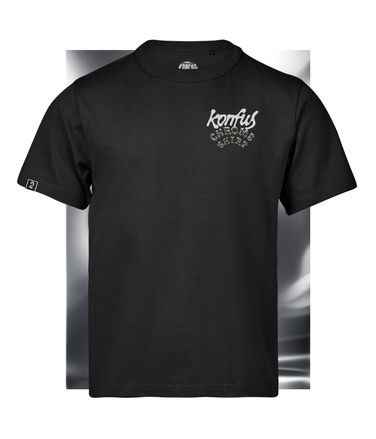 Chrome Shirt, Black Loose Fit T-shirt