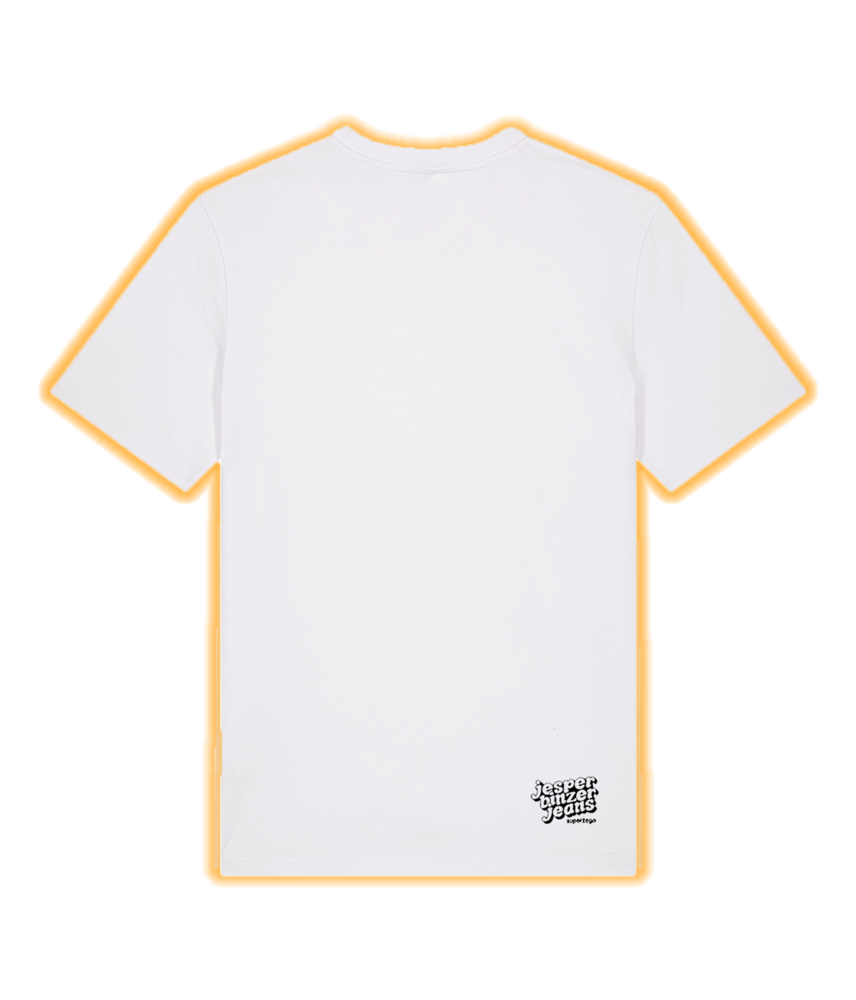 Guitar Head, White T-shirt