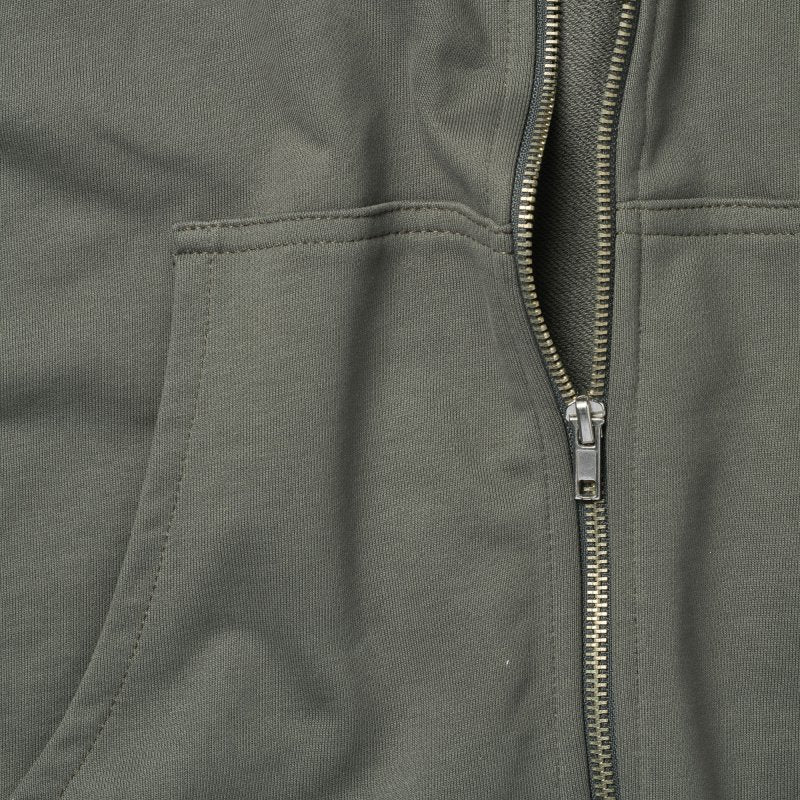 ZIP HOODIE (GRÅ)