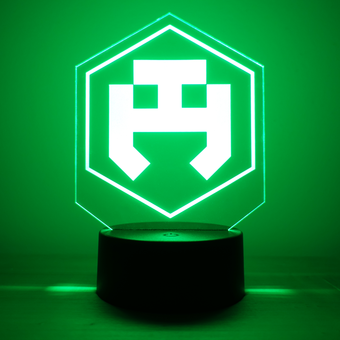 Logo, Lampe m. RGB-Lys
