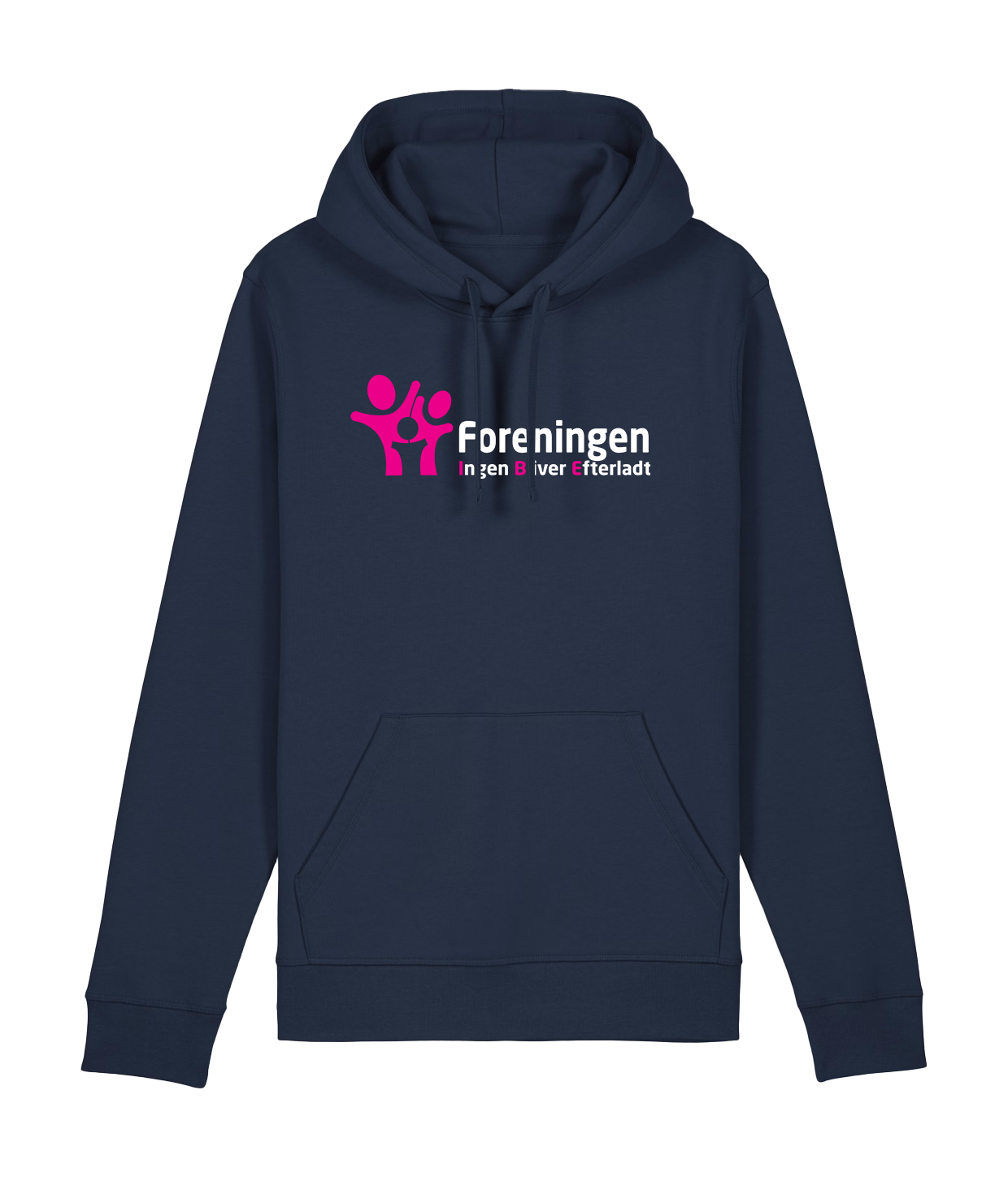 Logo, Navy Blå Hættetrøje