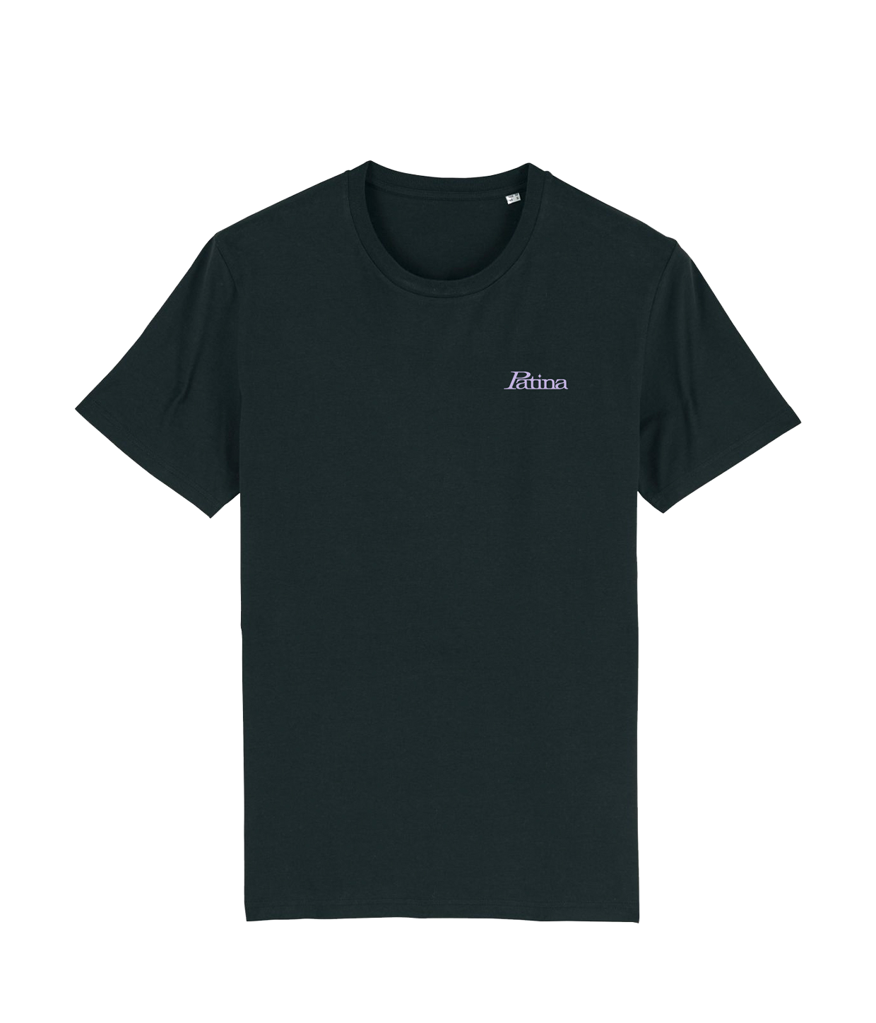 Patina Logo Lavendel, Sort T-shirt