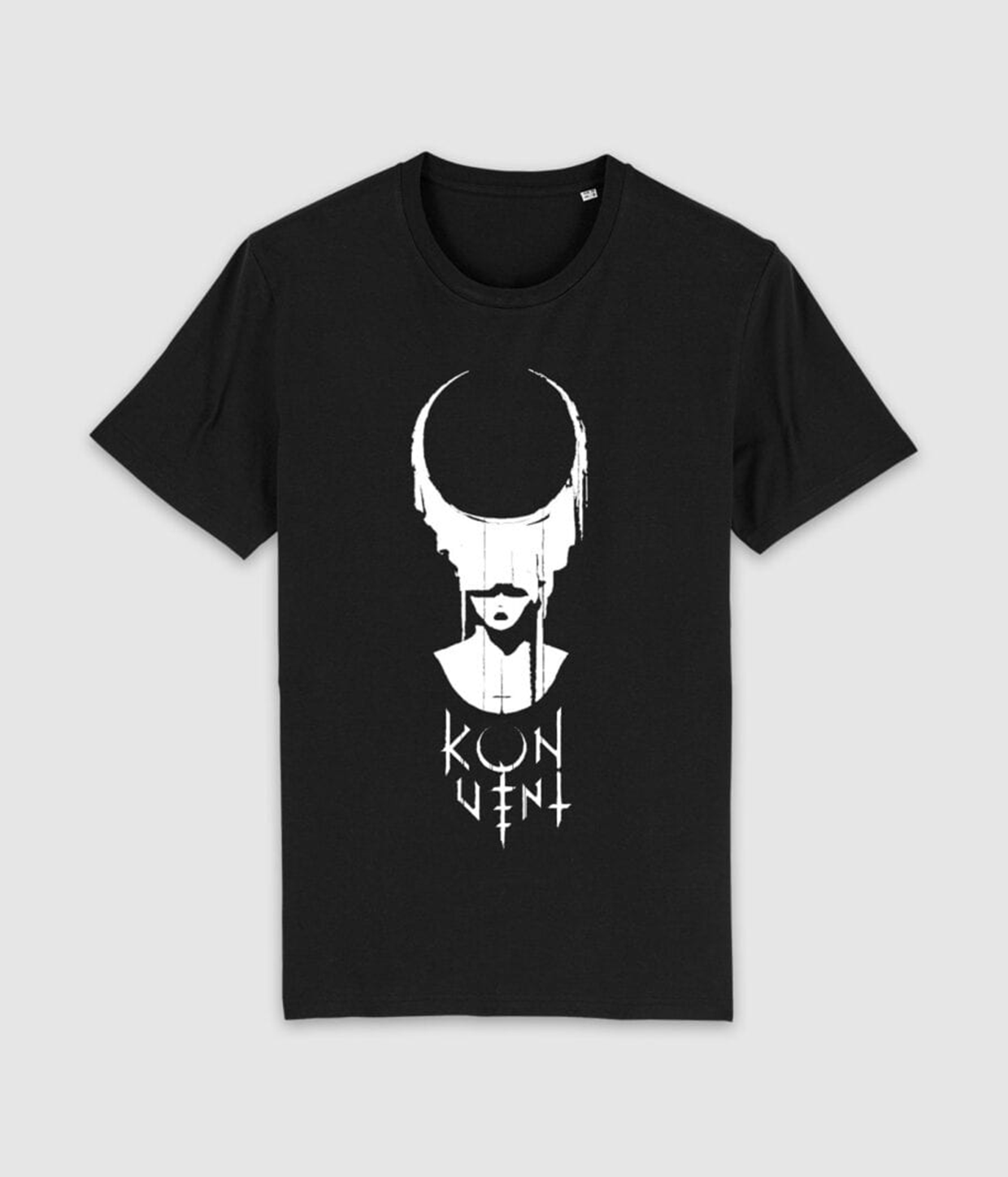 Nun Logo, Black T-shirt