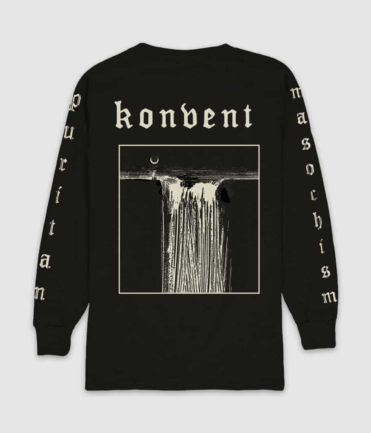 Puritan Masochism, Black Long sleeve T-shirt