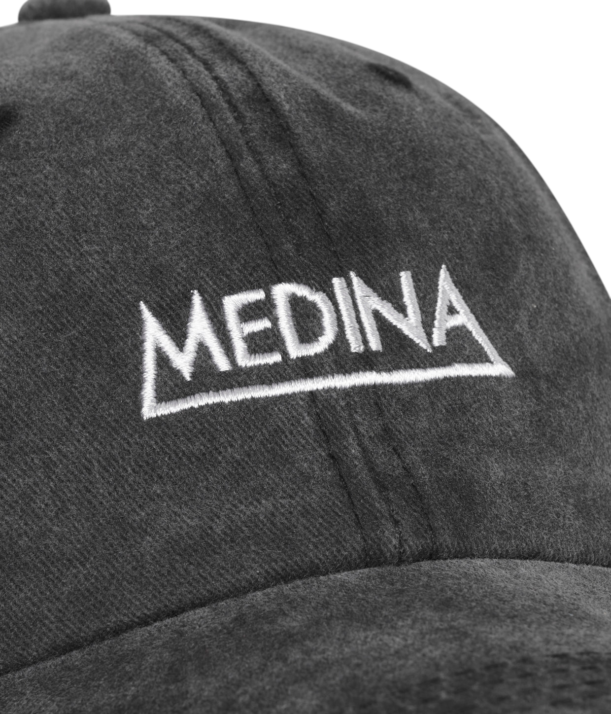 Acid Washed Dad Cap, Black