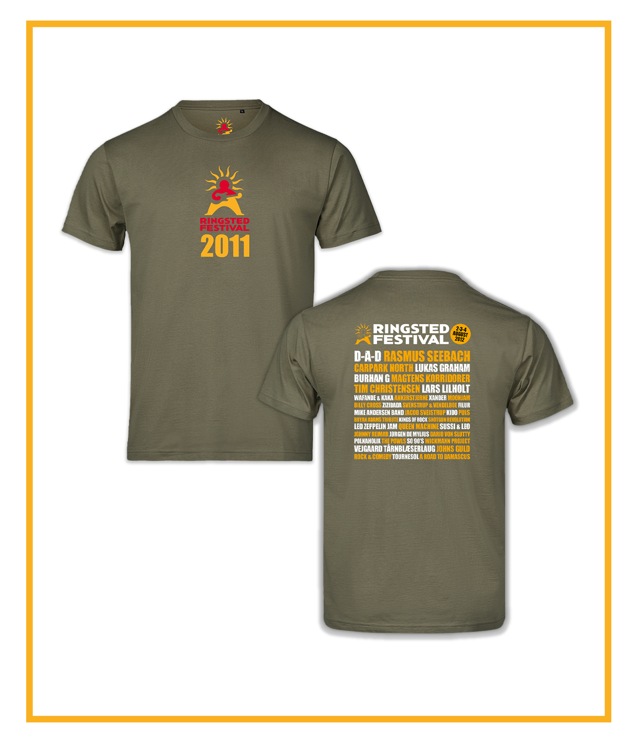 Ringsted 20 års Jubilæum - Årets T-shirt 2011