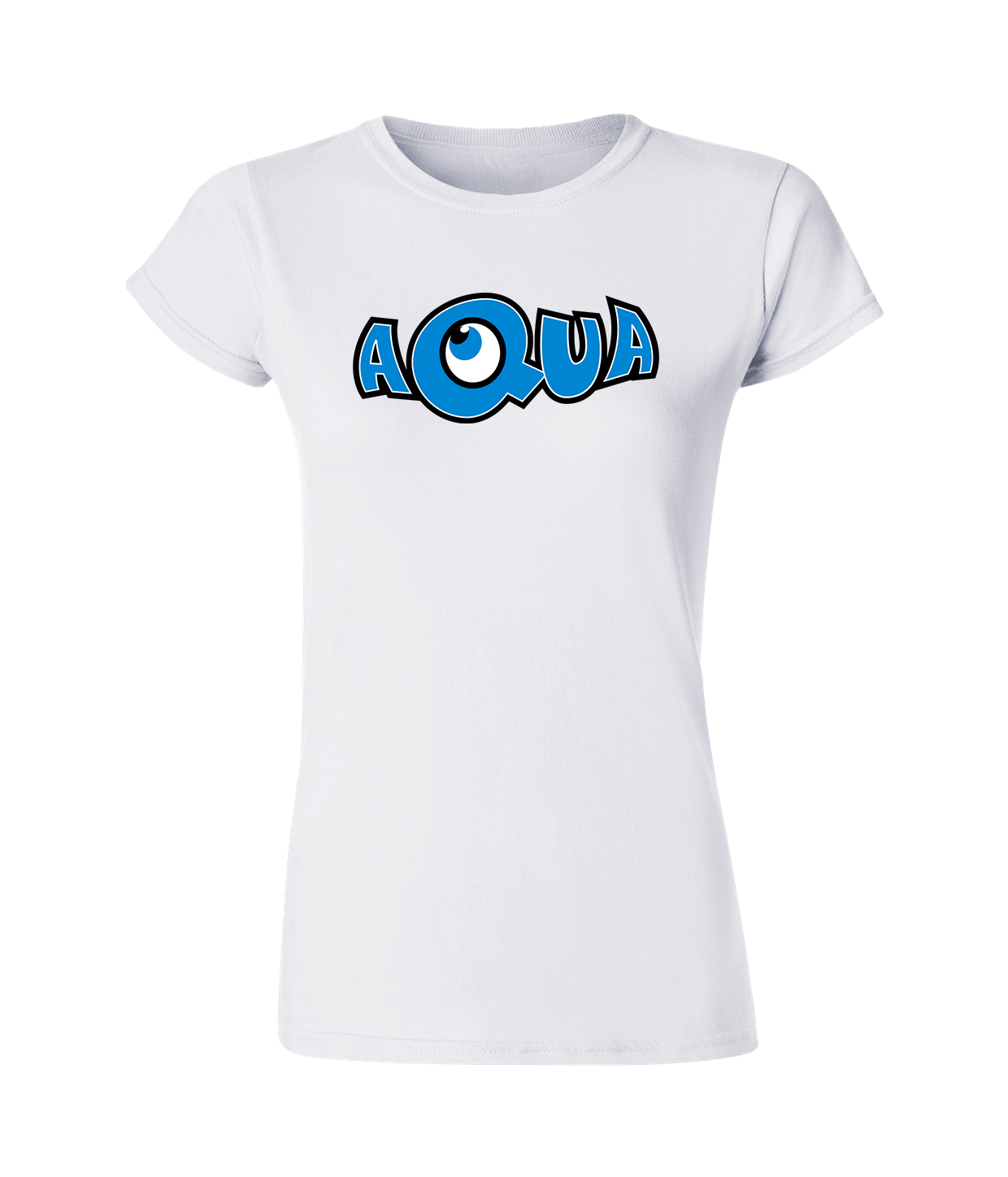 Logo, Ladies White T-shirt