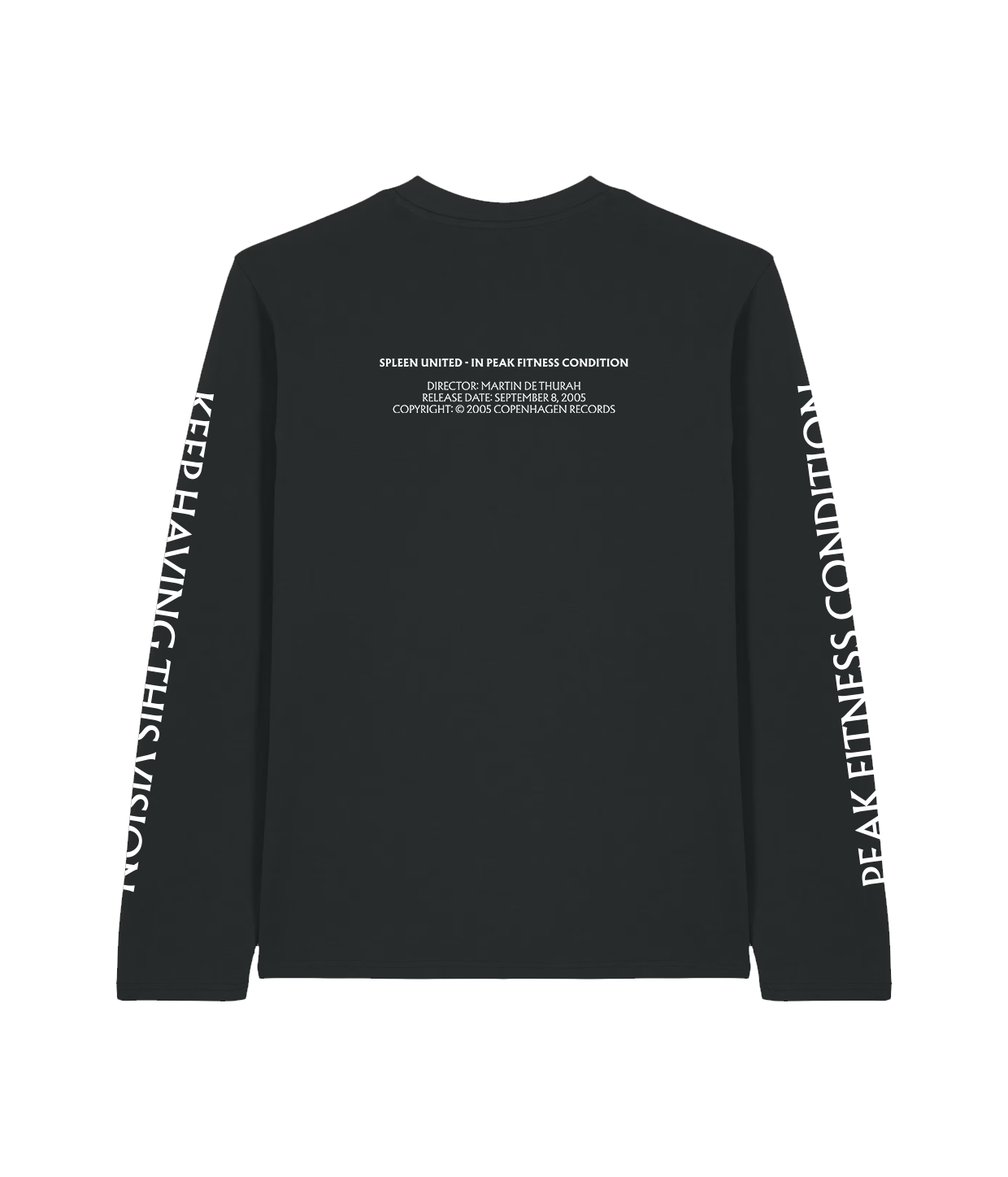 Peak Fitness, Black Long Sleeve