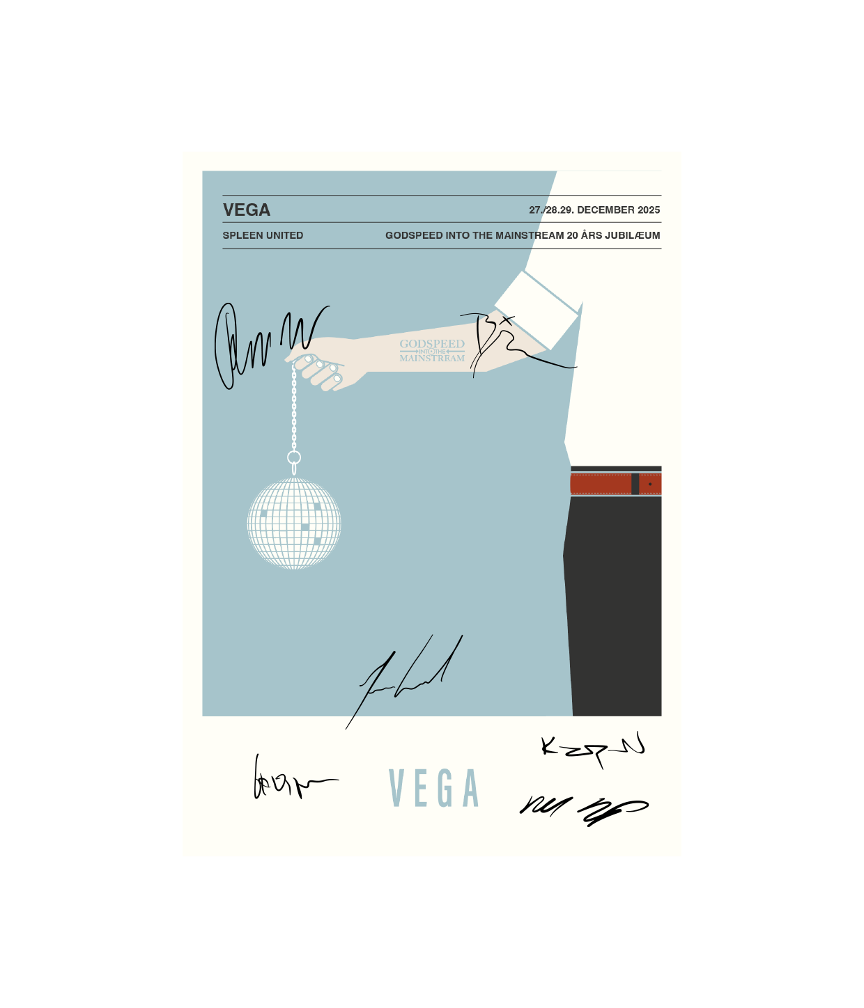LIMITED VEGA x SPLEEN POSTER