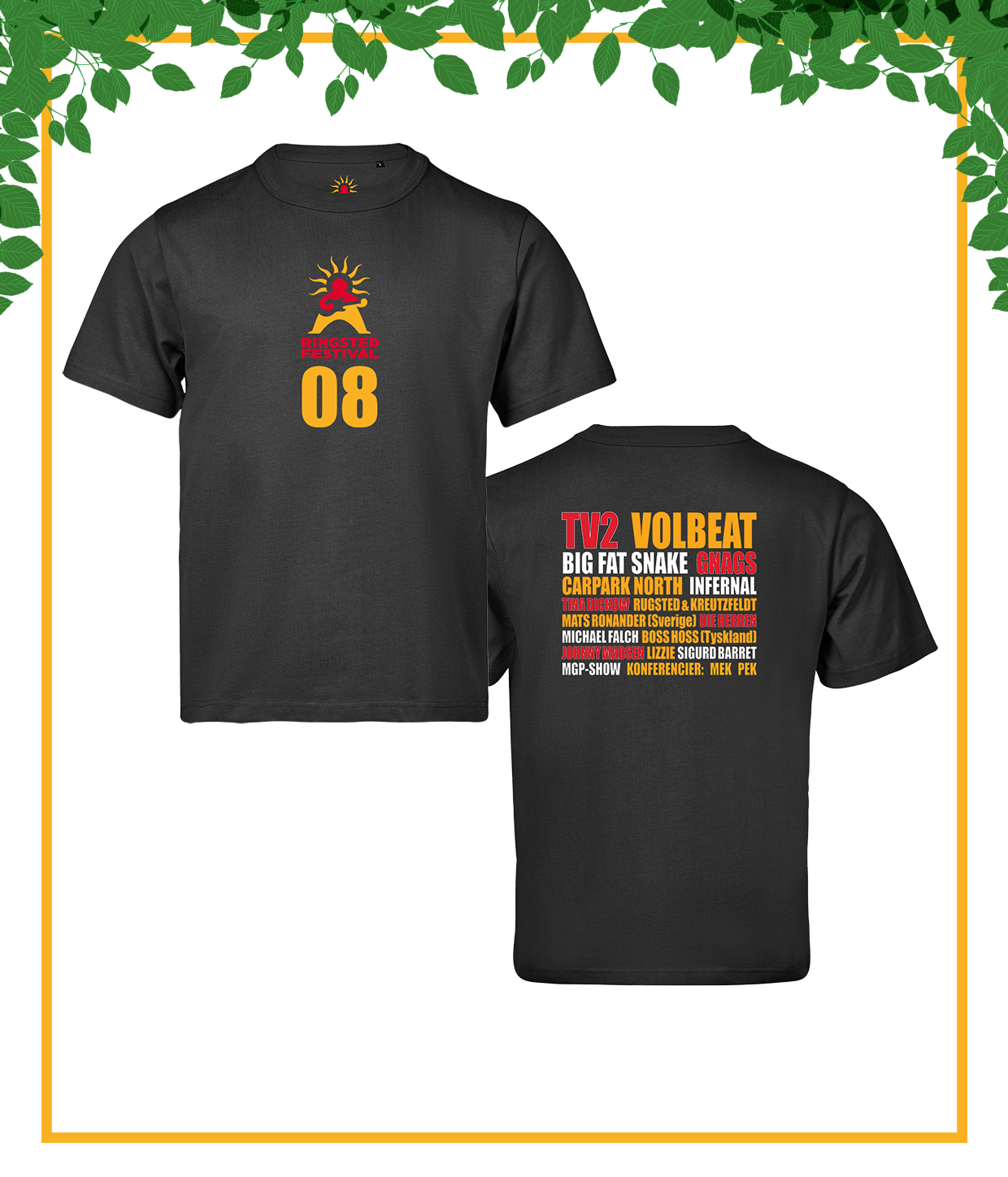 Ringsted 20 års Jubilæum - Årets T-shirt 2008