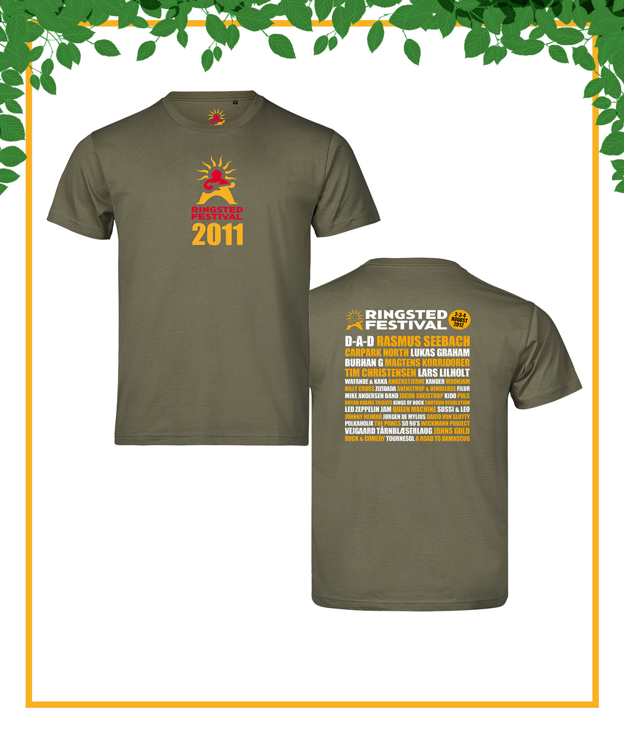 Ringsted 20 års Jubilæum - Årets T-shirt 2011
