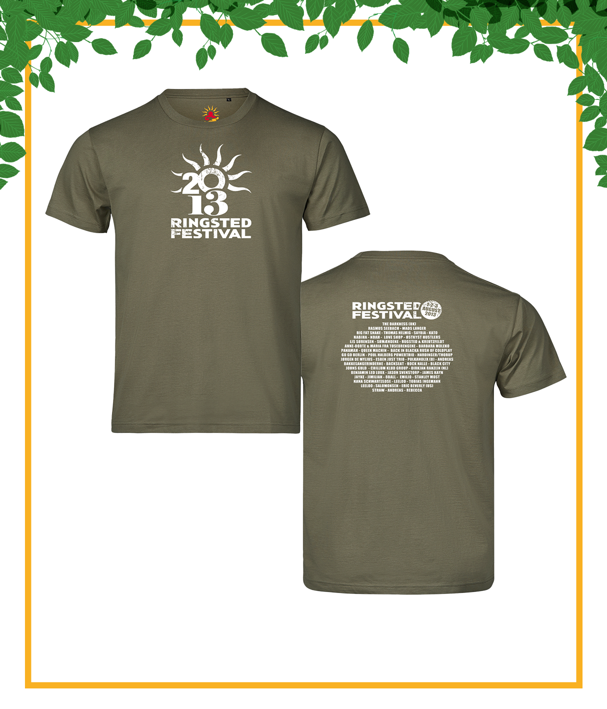 Ringsted 20 års Jubilæum - Årets T-shirt 2013