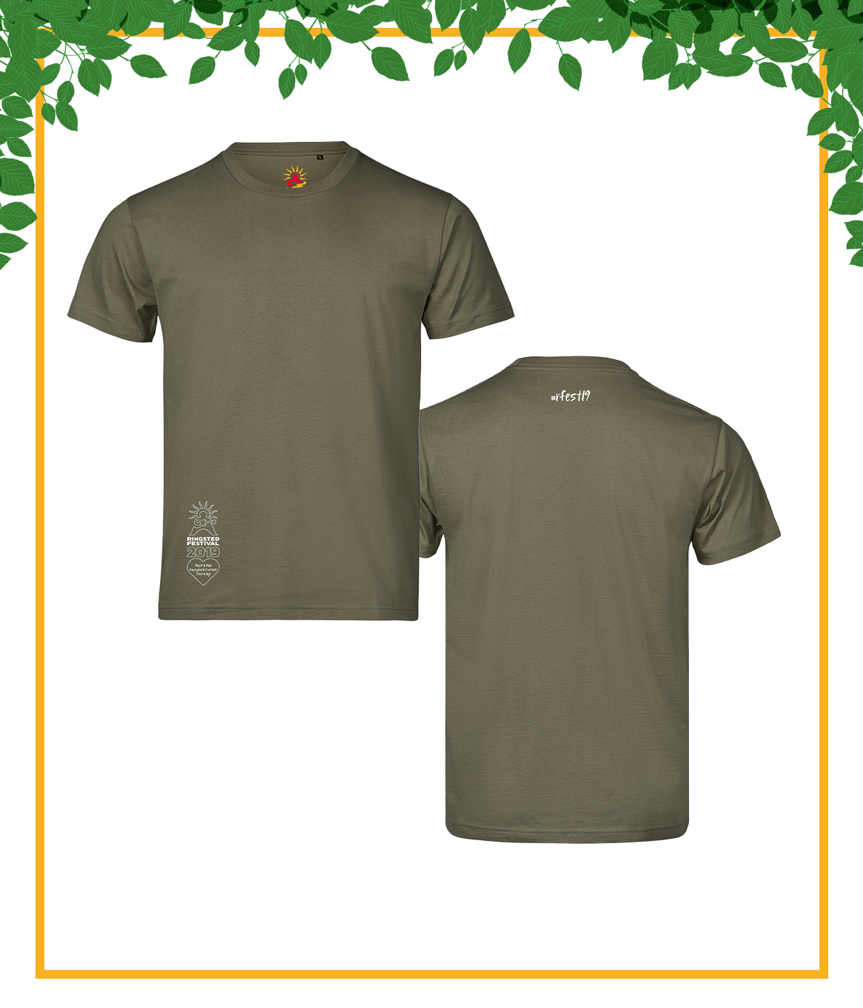 Ringsted 20 års Jubilæum - Årets T-shirt 2019