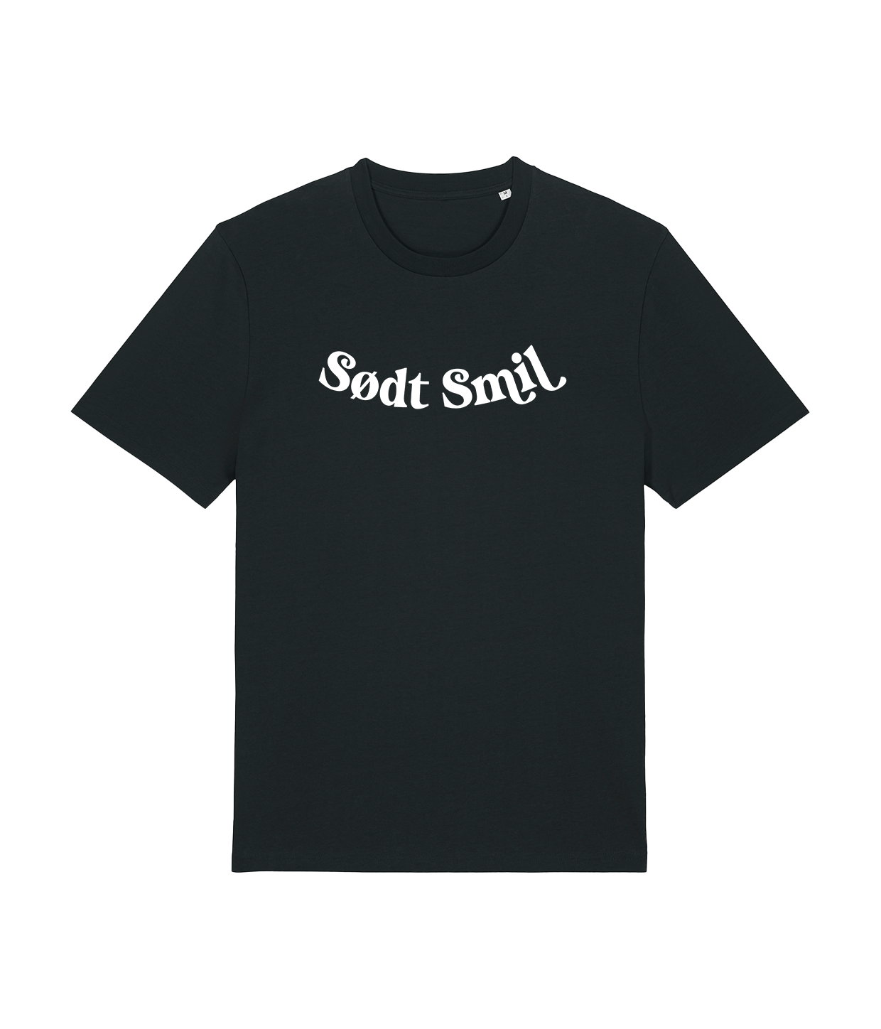 Sødt Smil, Black Unisex T-shirt
