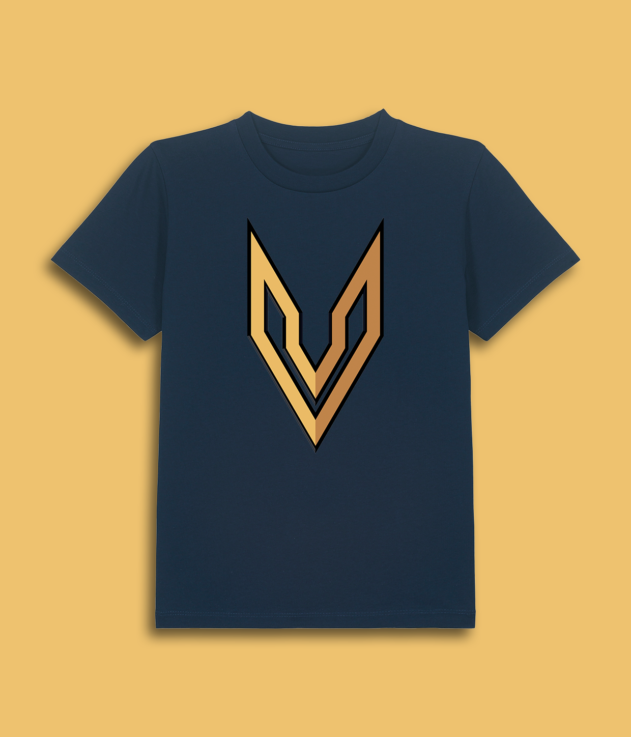 V Logo, Navi T-shirt