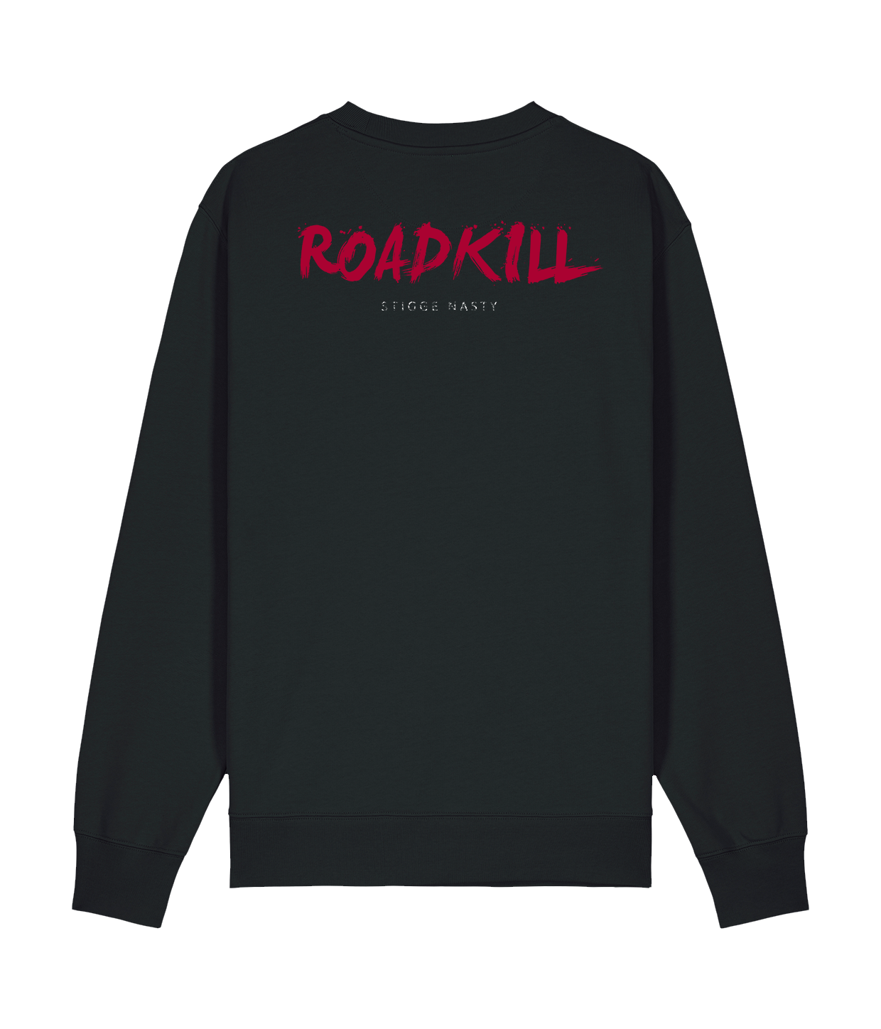 Warning, Sort Sweatshirt