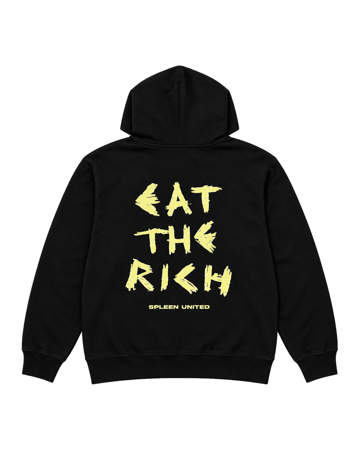 Eat The Rich, Sort Hoodie