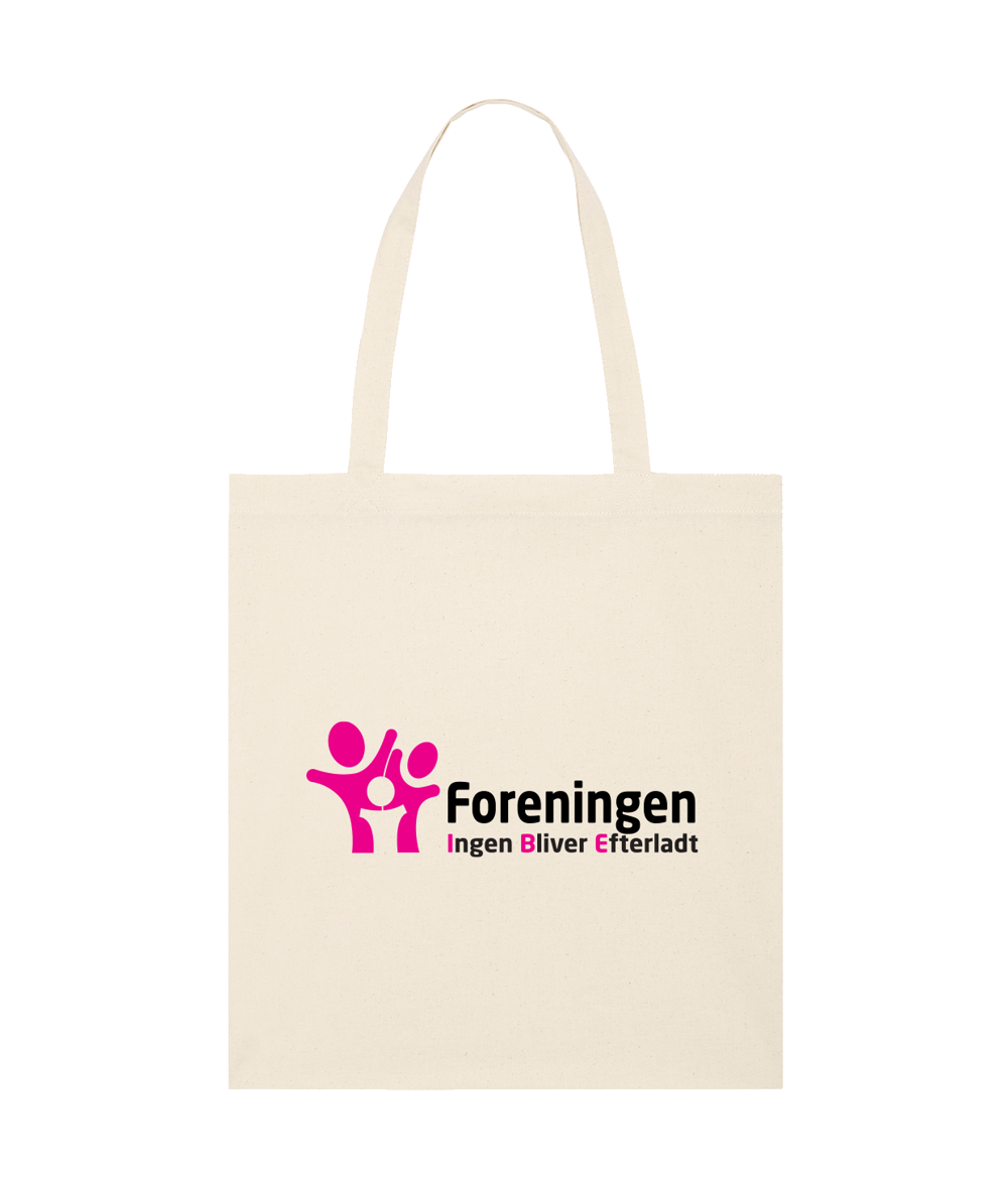 Logo, Naturfarvet Mulepose