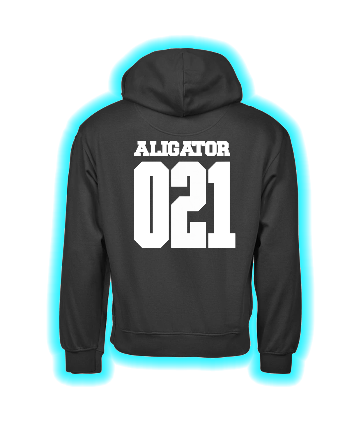 021, Sort Hoodie