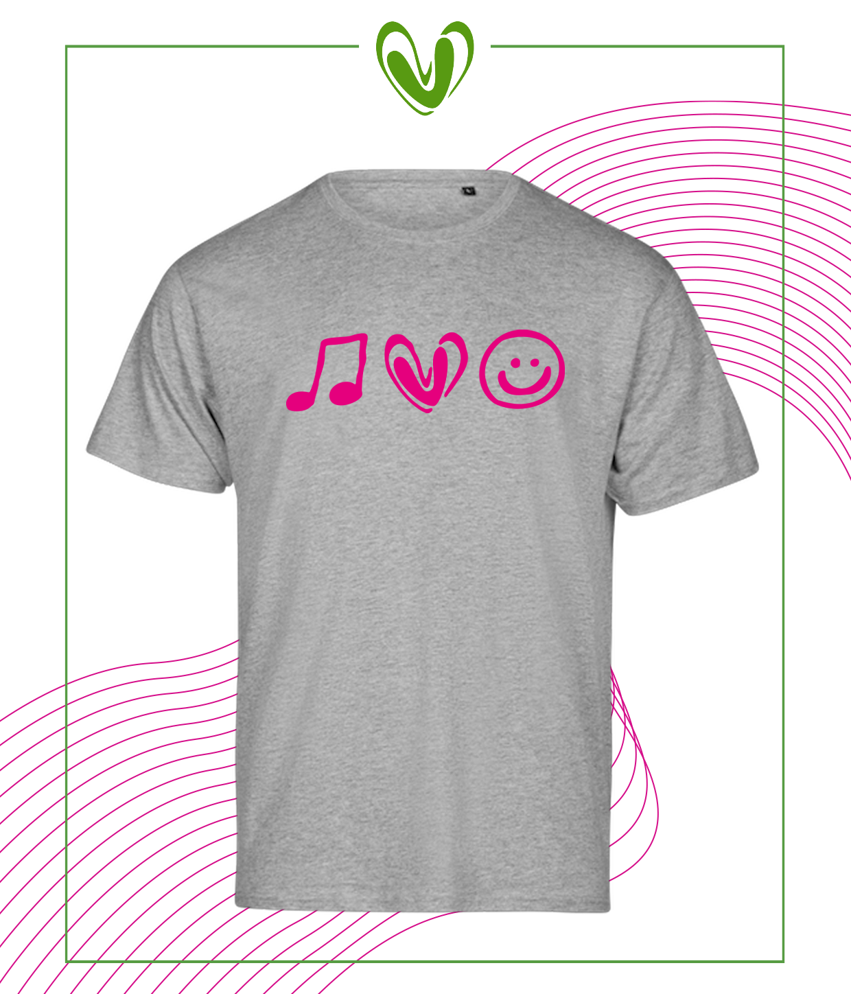 Vig Festival: Symbols, Grå børne T-Shirt