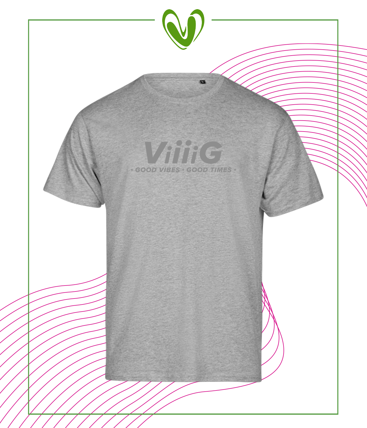 Vig Festival: ViiiiG, Grå børne T-Shirt