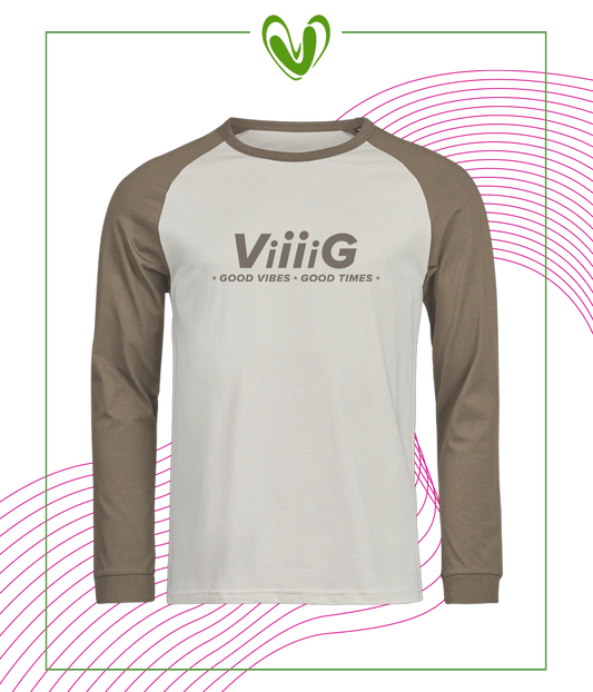 Vig Festival: ViiiiG, Brun Langærmet T-Shirt