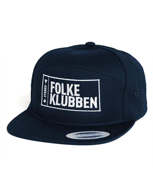 Box Logo navy, Arch Snapback Cap