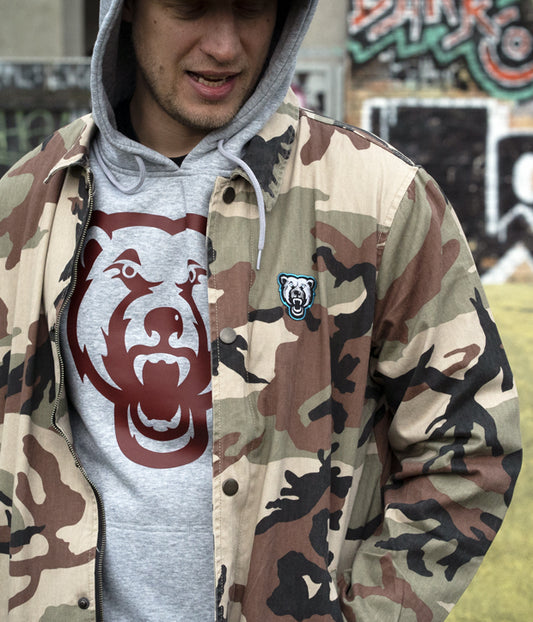 Dumspiller, Camo Cotton Coach Jacket