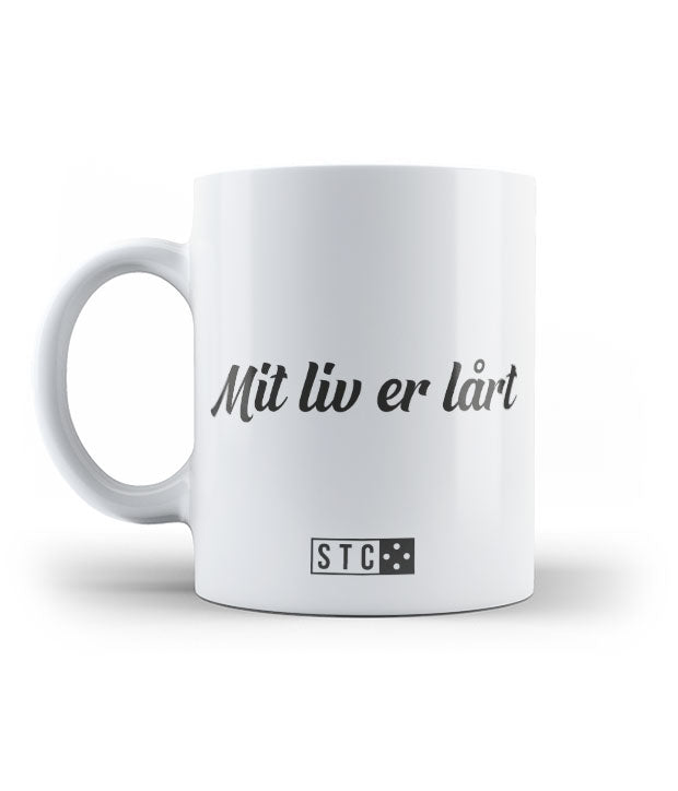 Mit liv er lårt mug