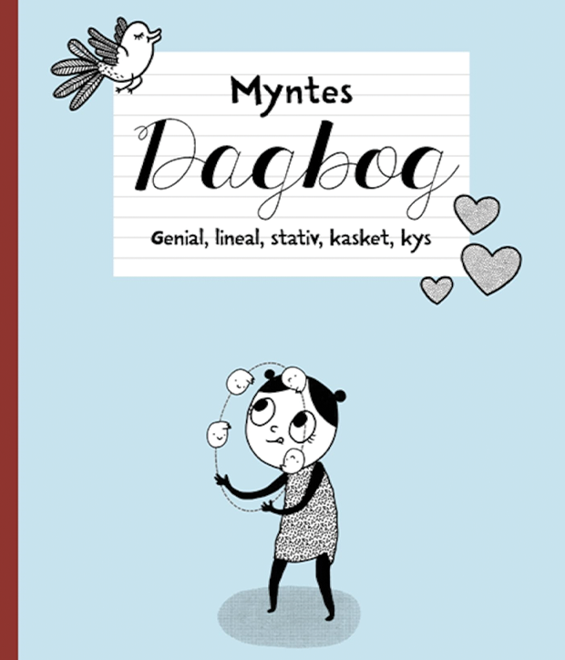 Myntes Dagbog 3 - Genial, Lineal, Stativ, Kasket, Kys