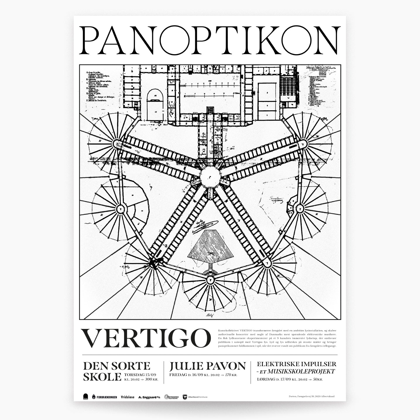 Panoptikon BW, Poster - 50x70