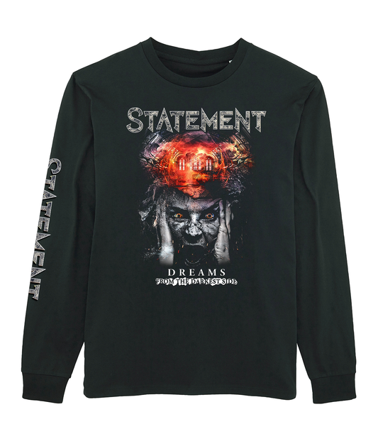 Grey Dreams From The Darkest Side, Økologisk Long Sleeve T-Shirt