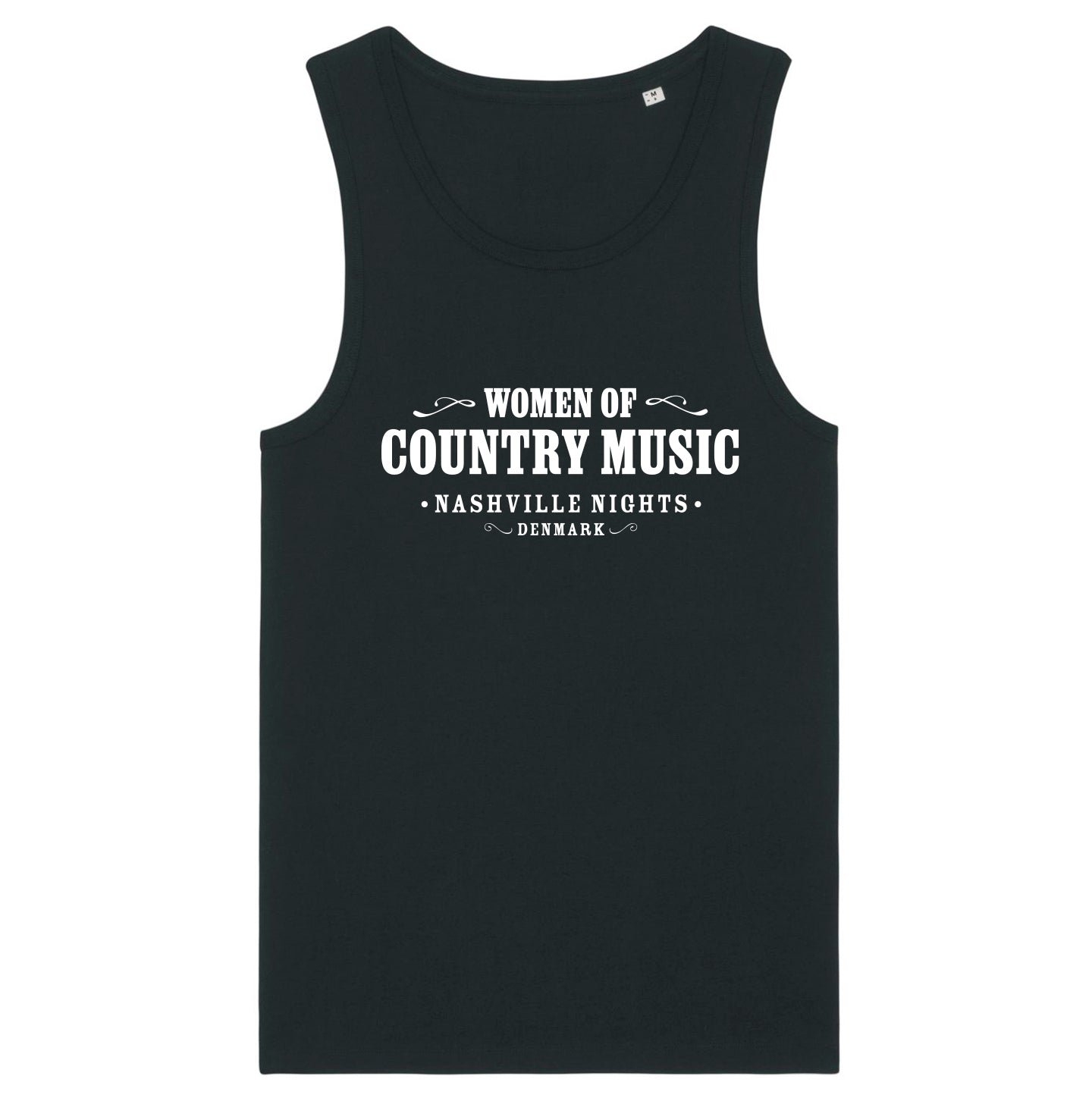 Women of Country Music Tank Top Black, Jersey Big Tank