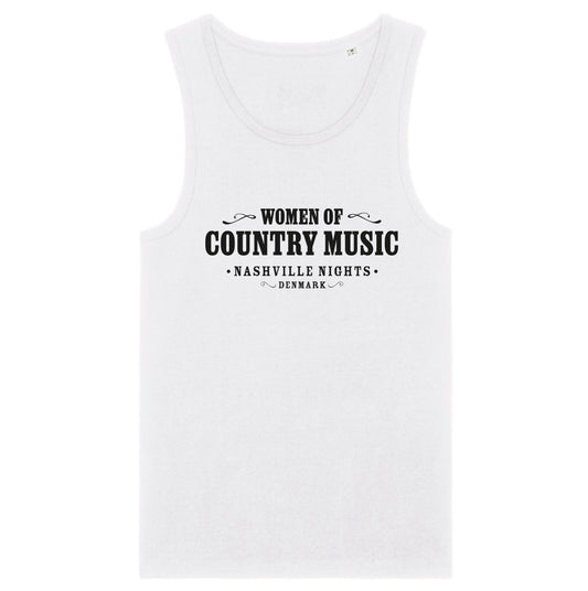 Women of Country Music Tank Top White, Jersey Big Tank