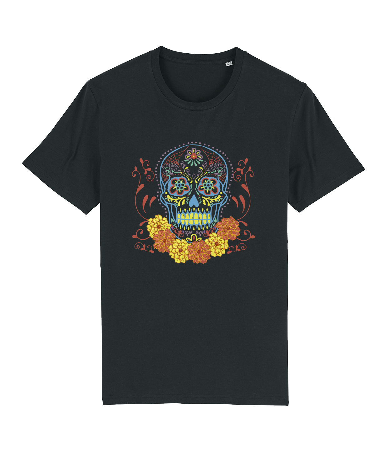 FS20 Sugar Skull, Økologisk T-shirt