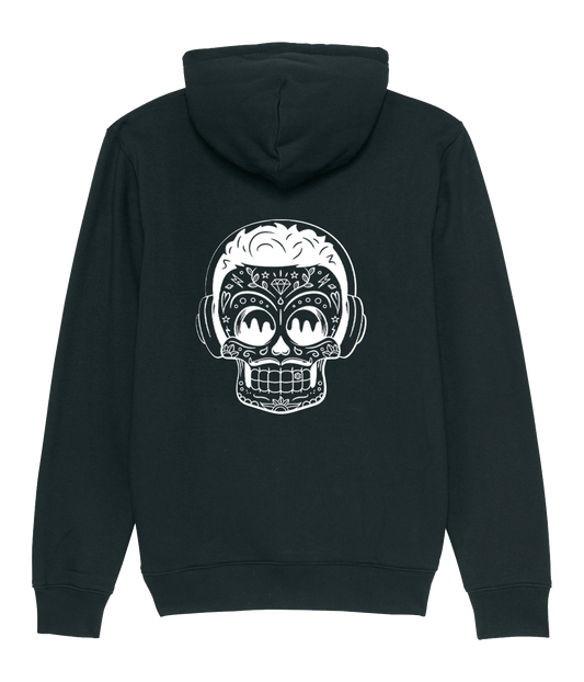 Faustix Logo Skull, Øko Hoodie