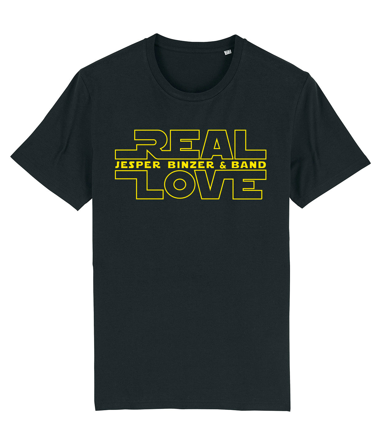 Real Love, Black, Økologisk T-shirt