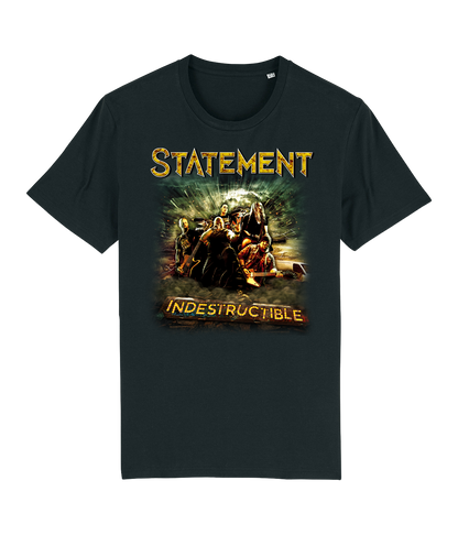 Indestructible, Black, Økologisk T-shirt