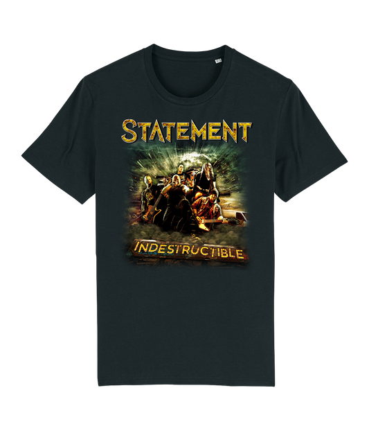 Indestructible, Black, Økologisk T-shirt