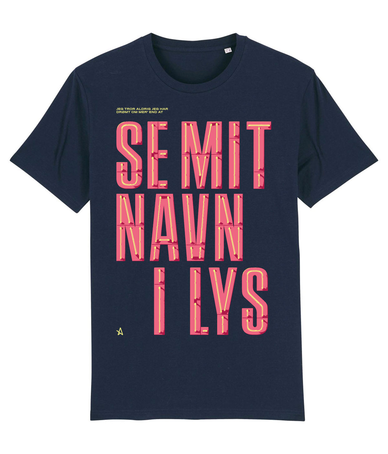 Se mit navn i lys, Økologisk T-shirt