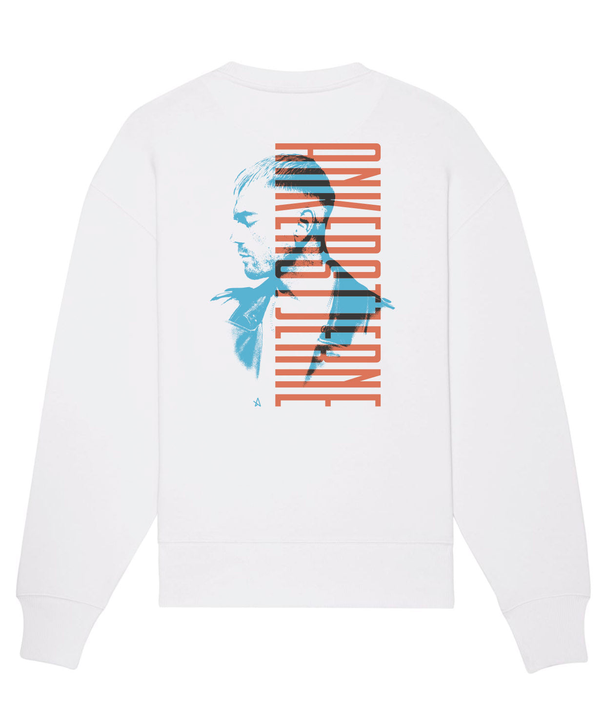 Ankerstjerne rød/blå, Øko Crewneck