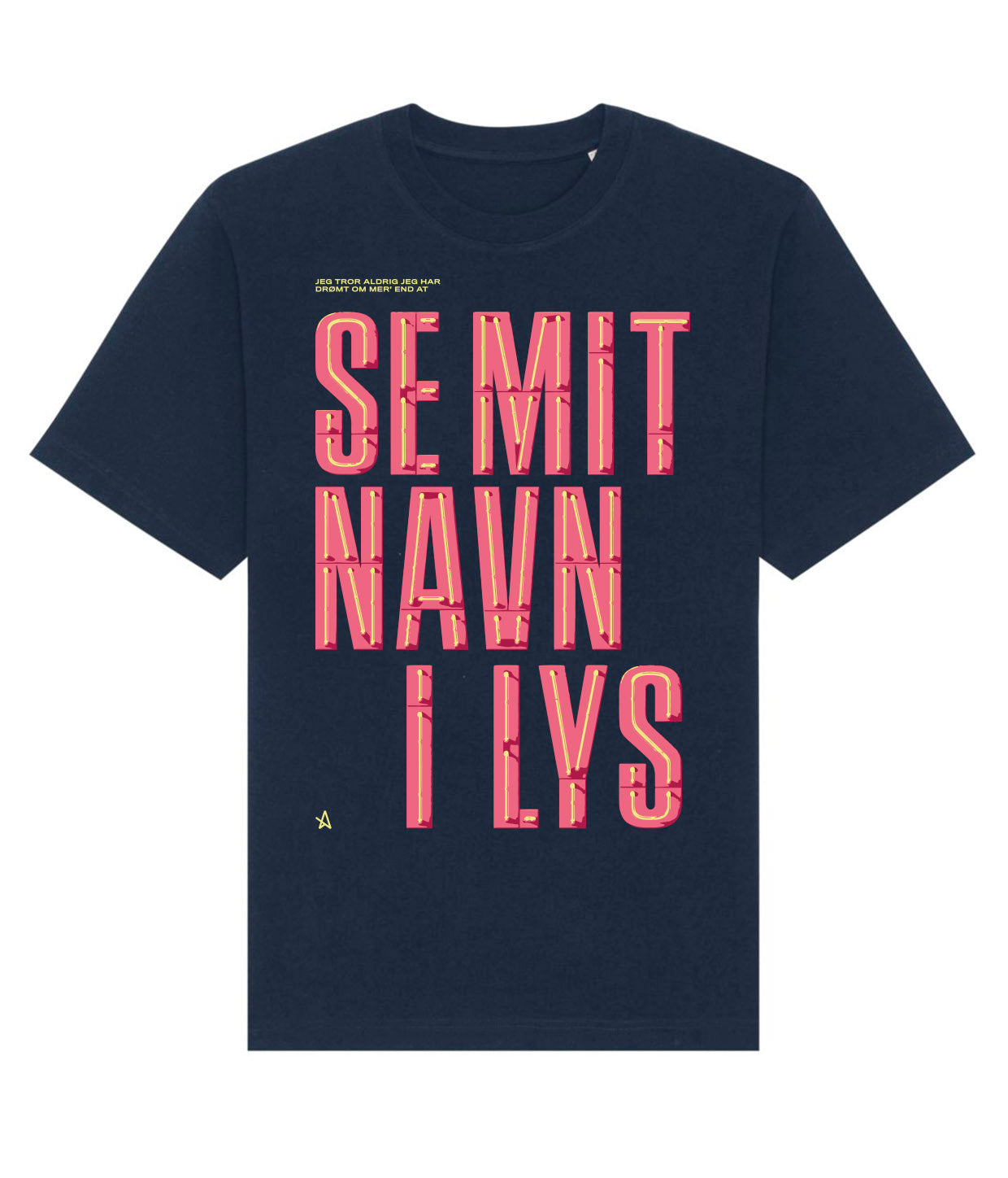 Se mit navn i lys, Unisex Heavy Weight T-shirt