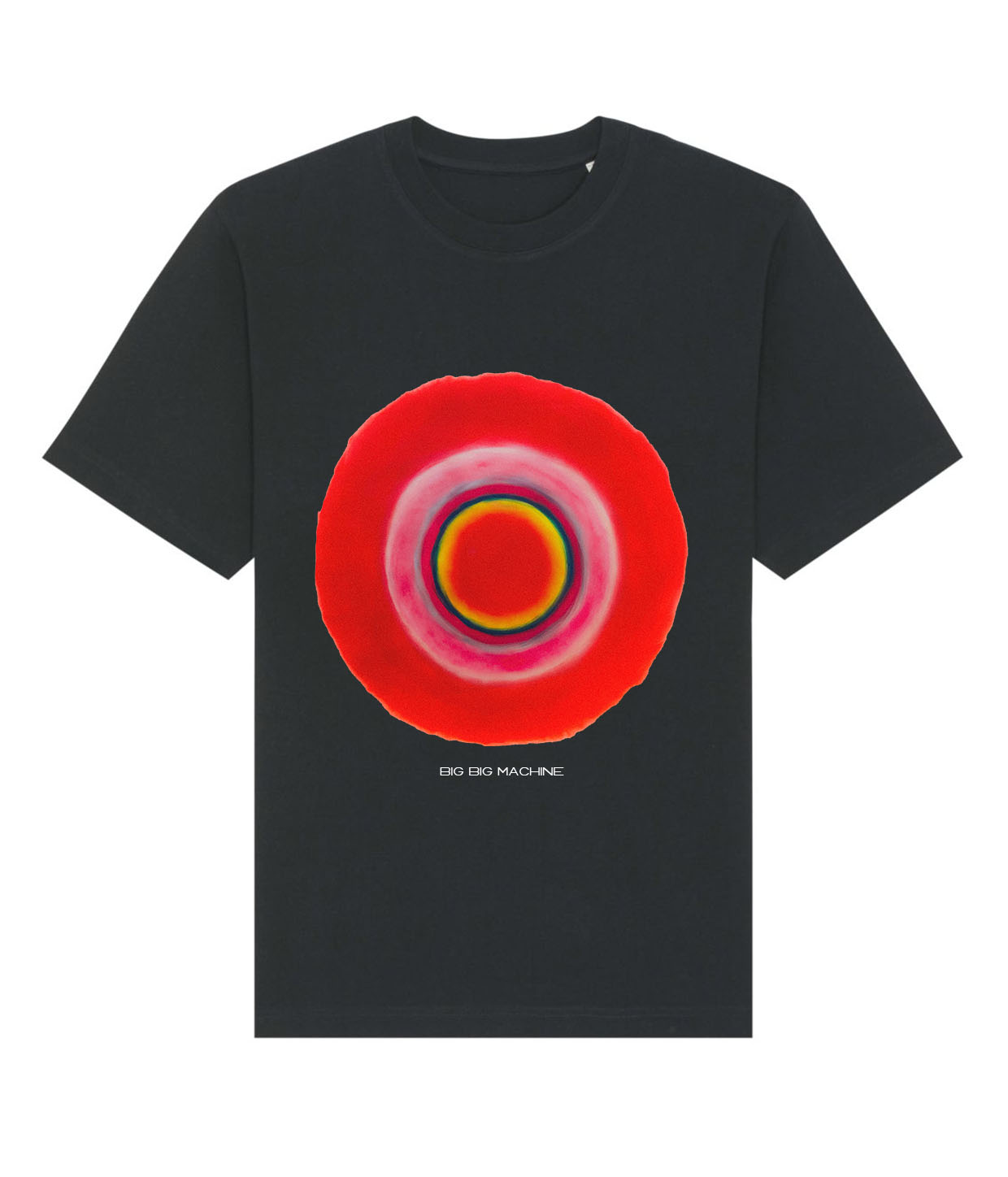 Big Big Machine Circle, Unisex Heavy Weight T-shirt