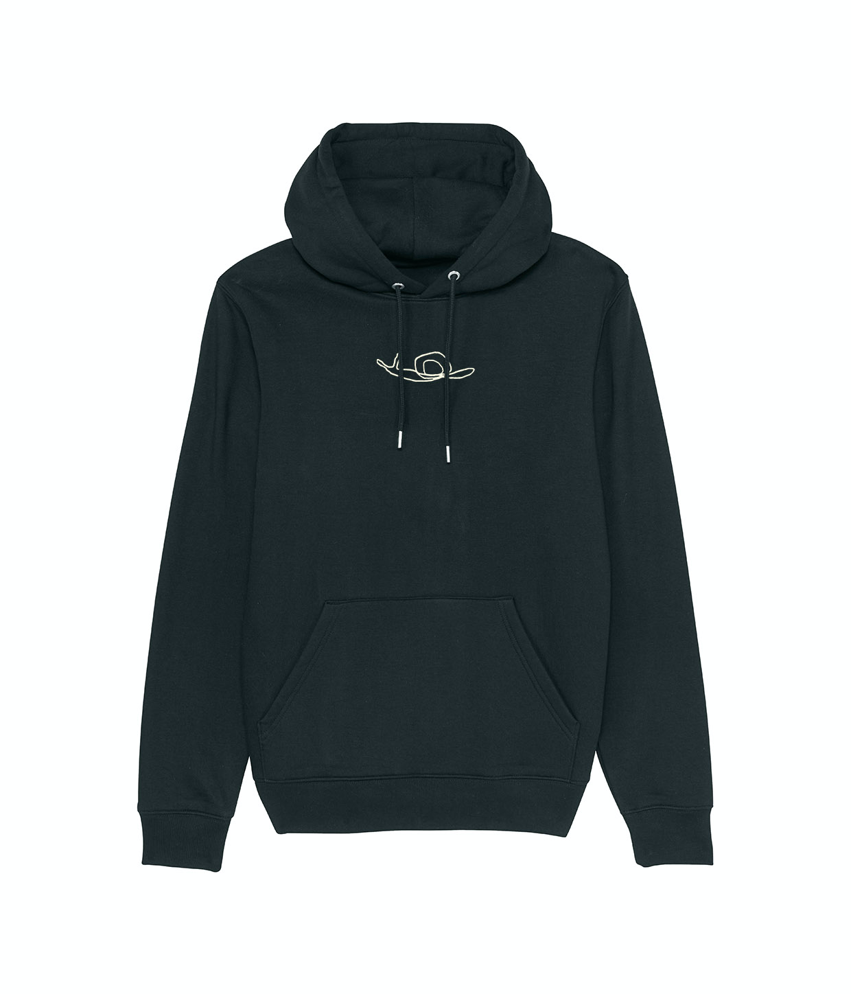 Count To Ten, Black, Øko Hoodie