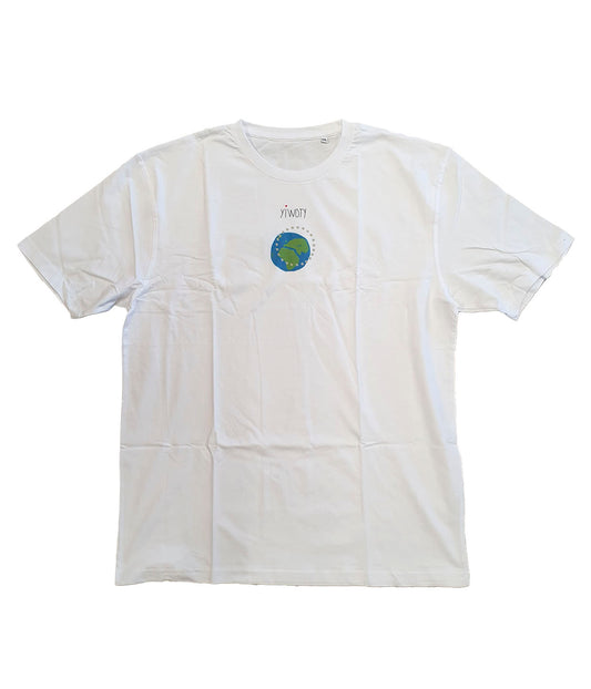 Yiwoty Earth Tee, Hvid