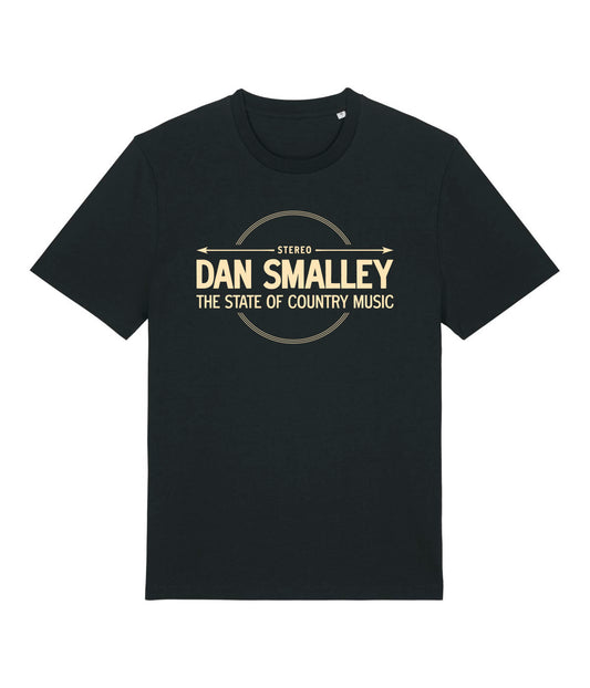 Dan Smalley, State of Country Music Label, Black, Økologisk T-shirt