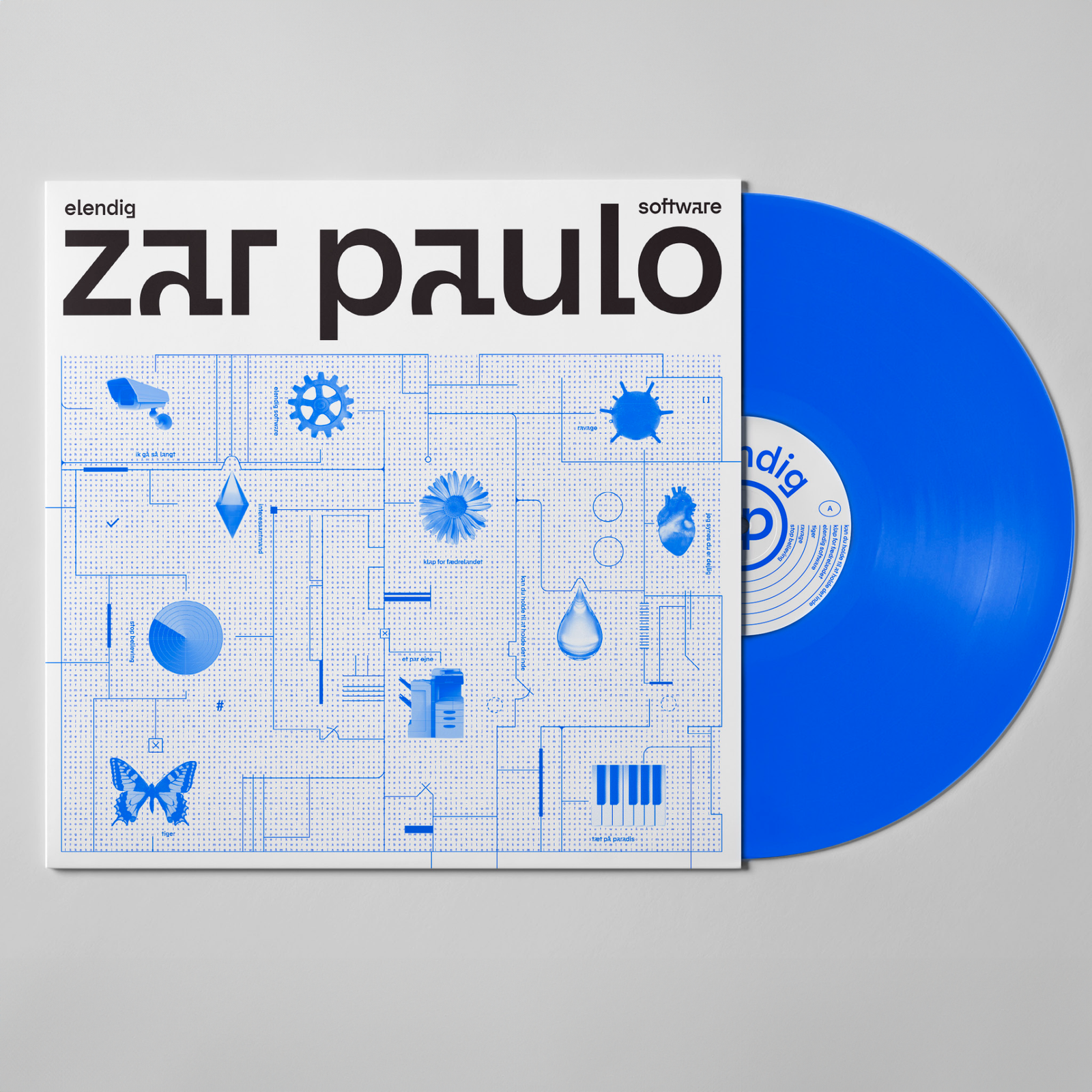Zar Paulo - Elendig Software [3. Oplag], LP