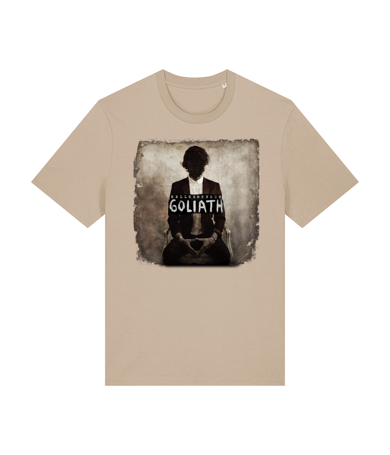 Goliath, Sand, Økologisk T-shirt